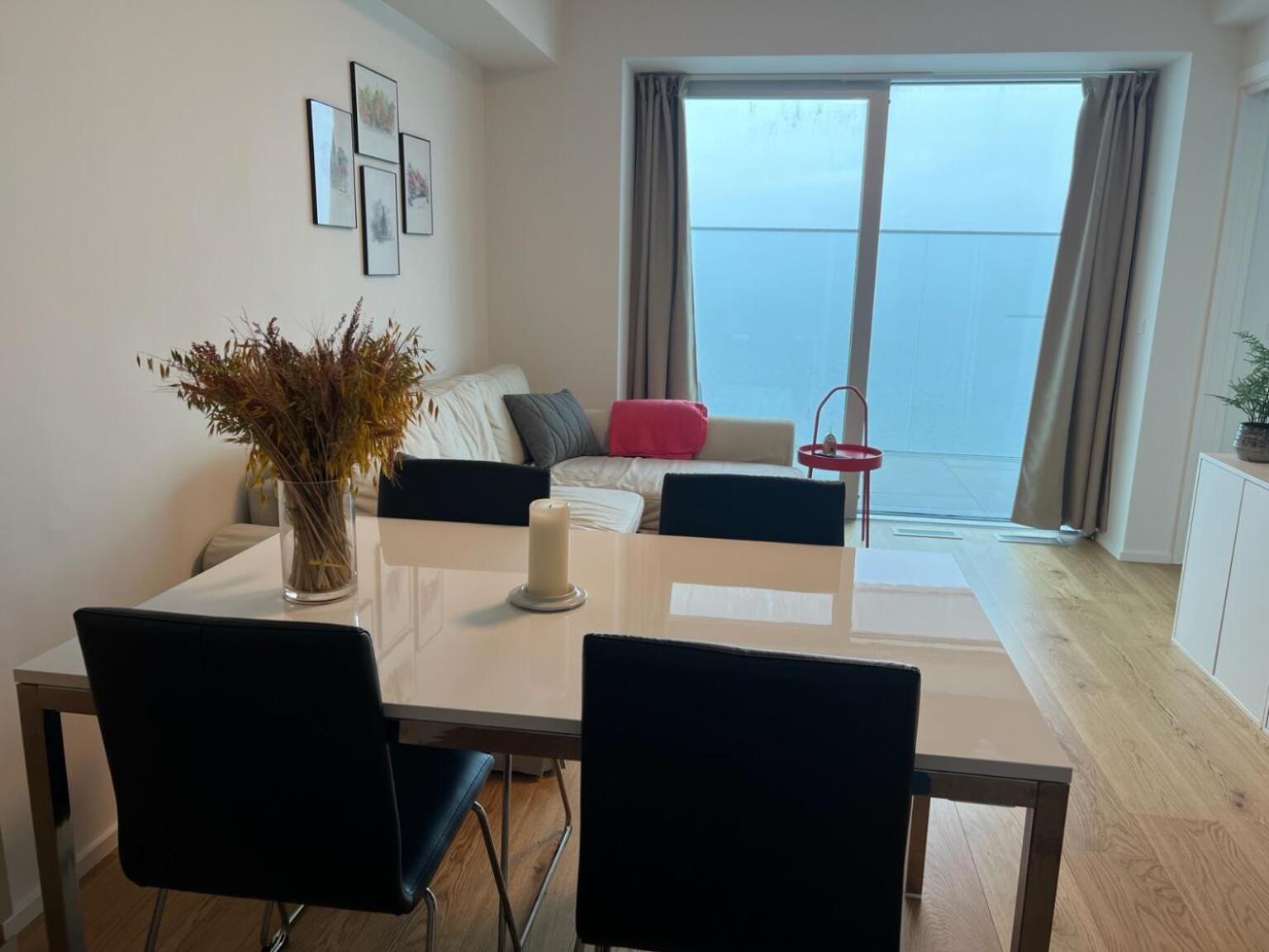 26-Etage Lejlighed Med Utrolig Havudsigt Aarhus Exterior foto