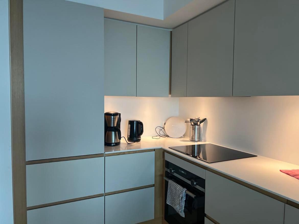 26-Etage Lejlighed Med Utrolig Havudsigt Aarhus Exterior foto