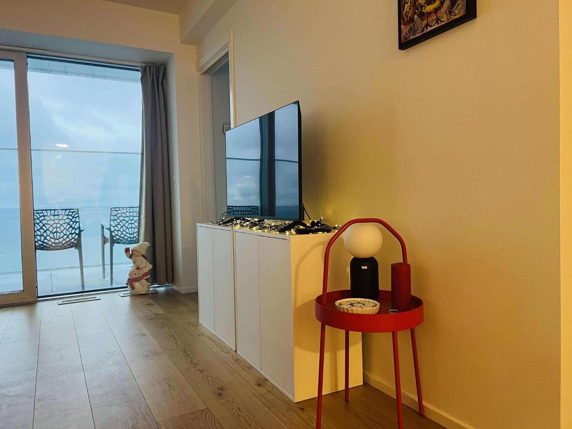 26-Etage Lejlighed Med Utrolig Havudsigt Aarhus Exterior foto
